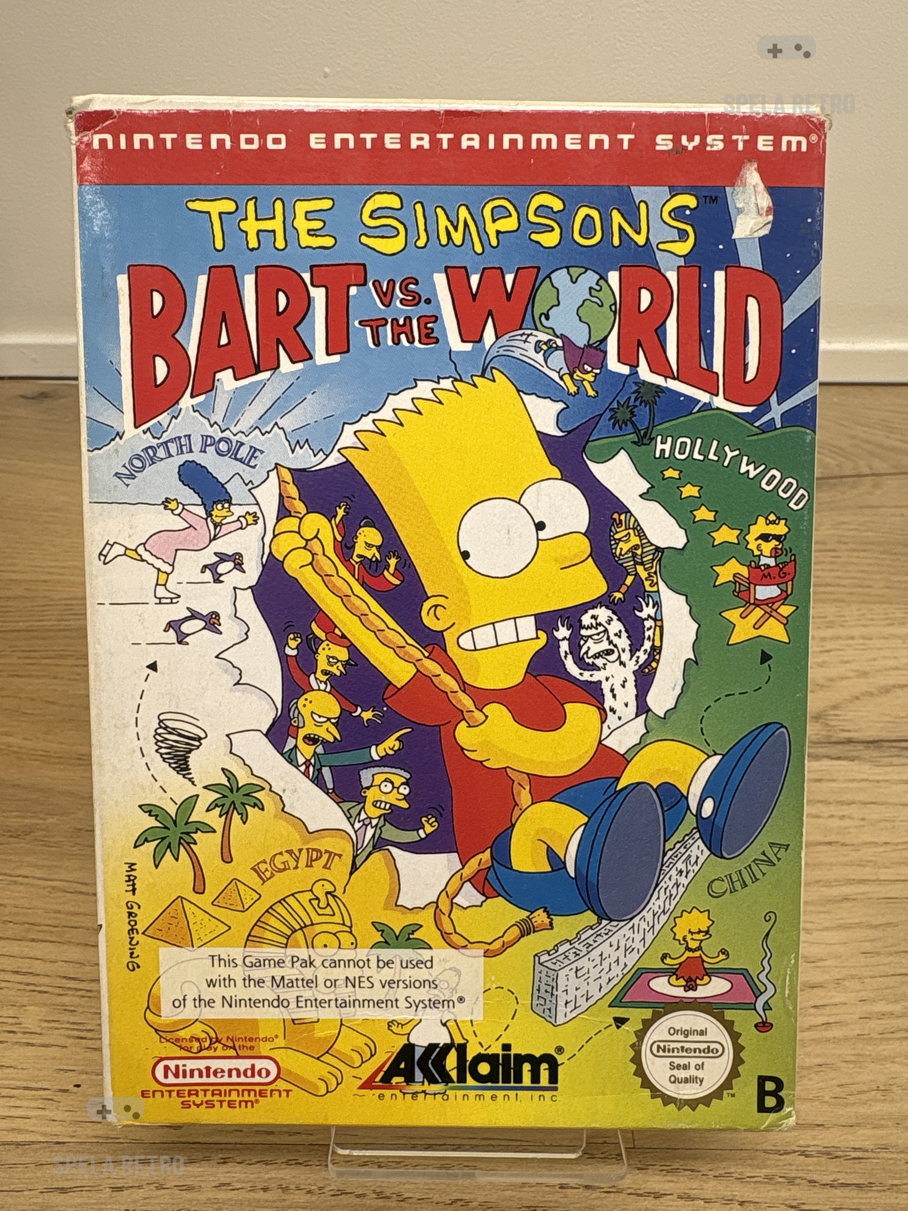 The Simpsons: Bart Vs. The world