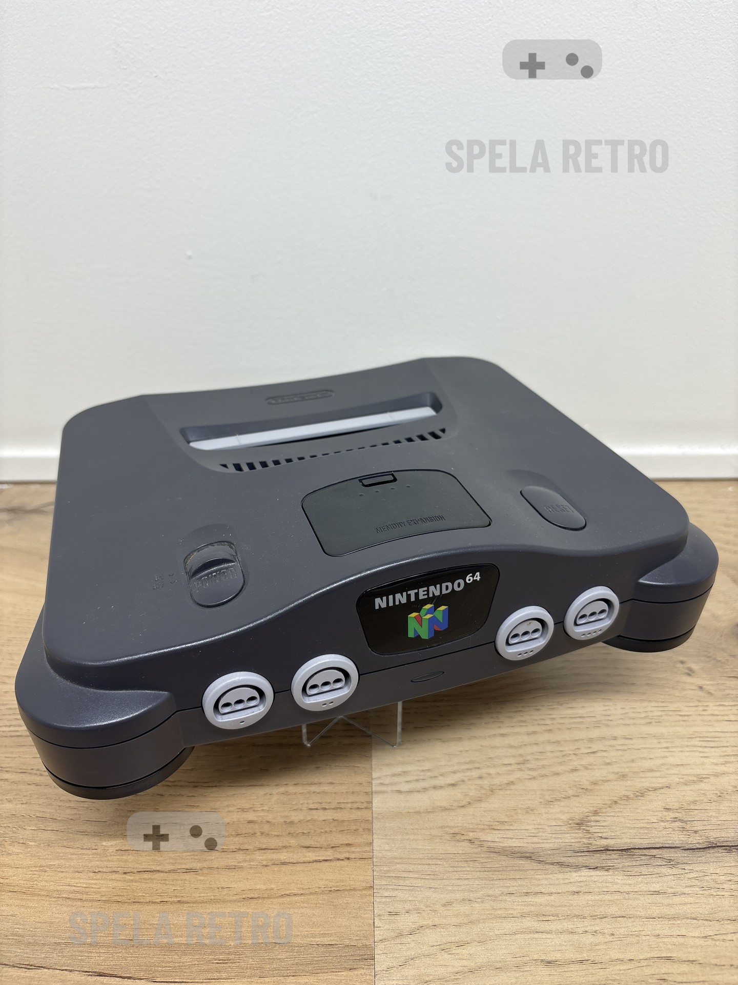 Nintendo 64:N64 GRÅ (Charcoal gray)