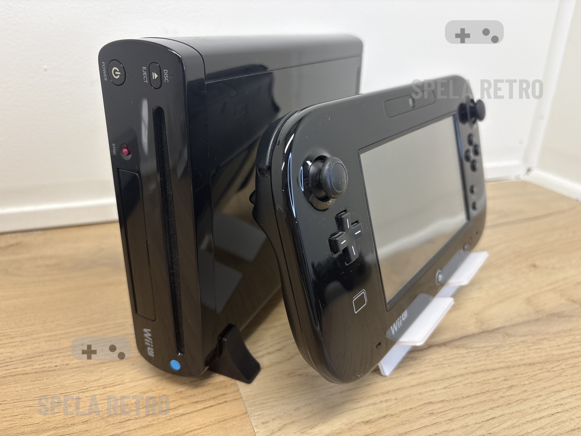 Nintendo Wii U 32gb - Svart komplett. (TRADERA)