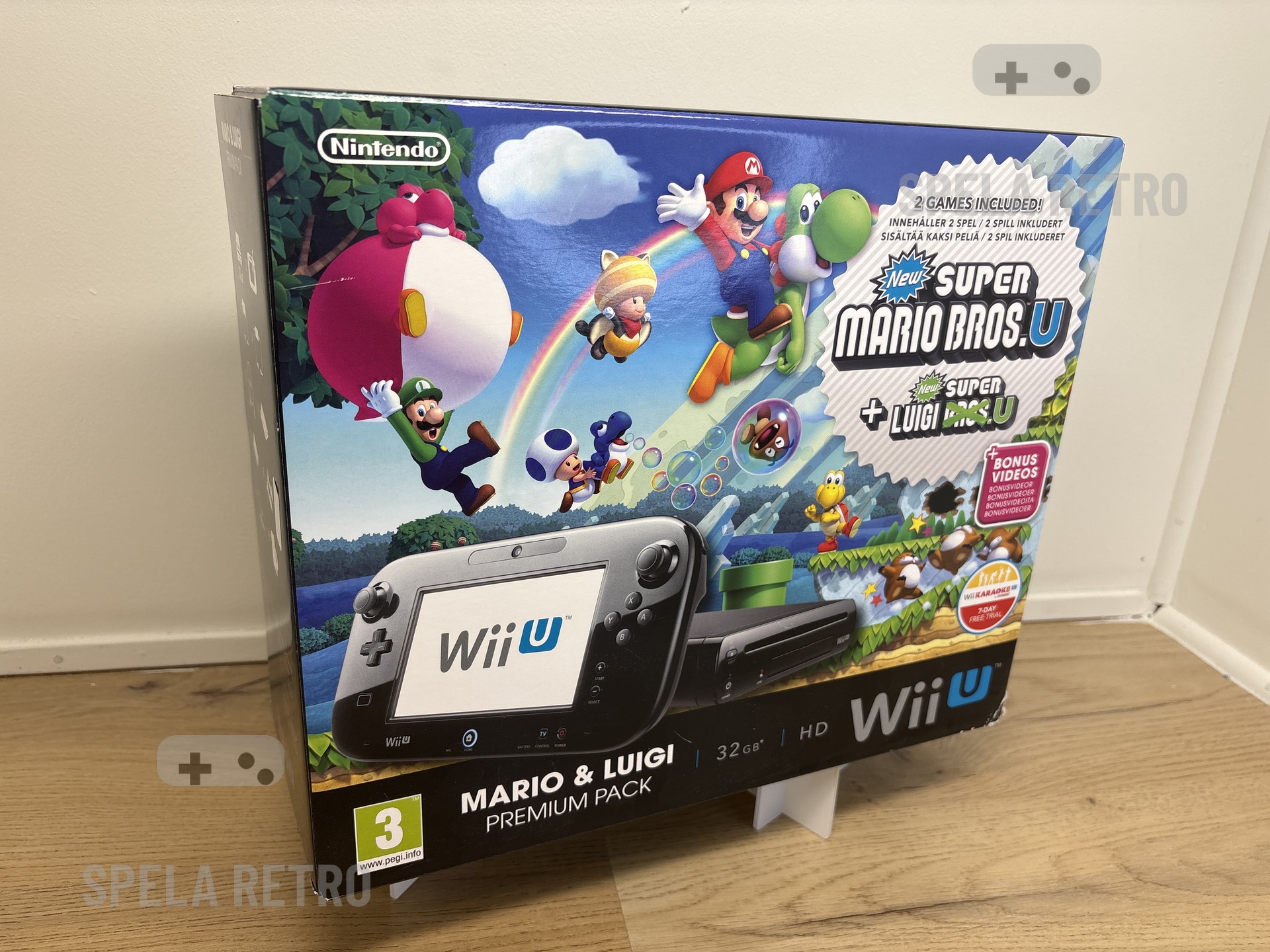 Nintendo Wii U 32gb - Mario & Luigi Premium Pack