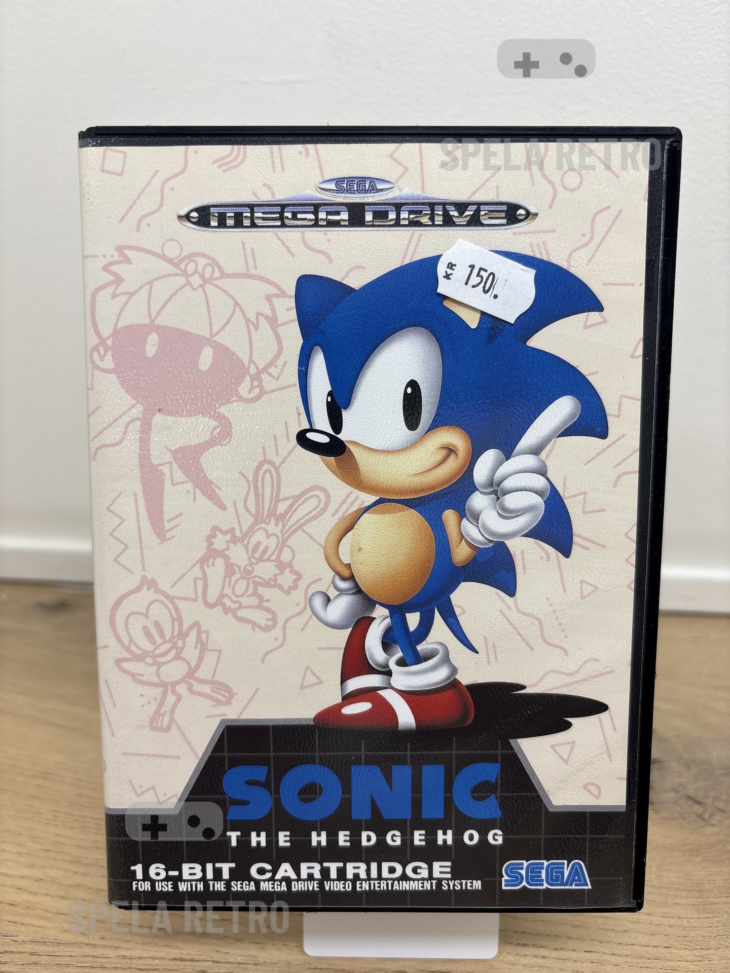 Sonic the hedgehog (TRADERA)