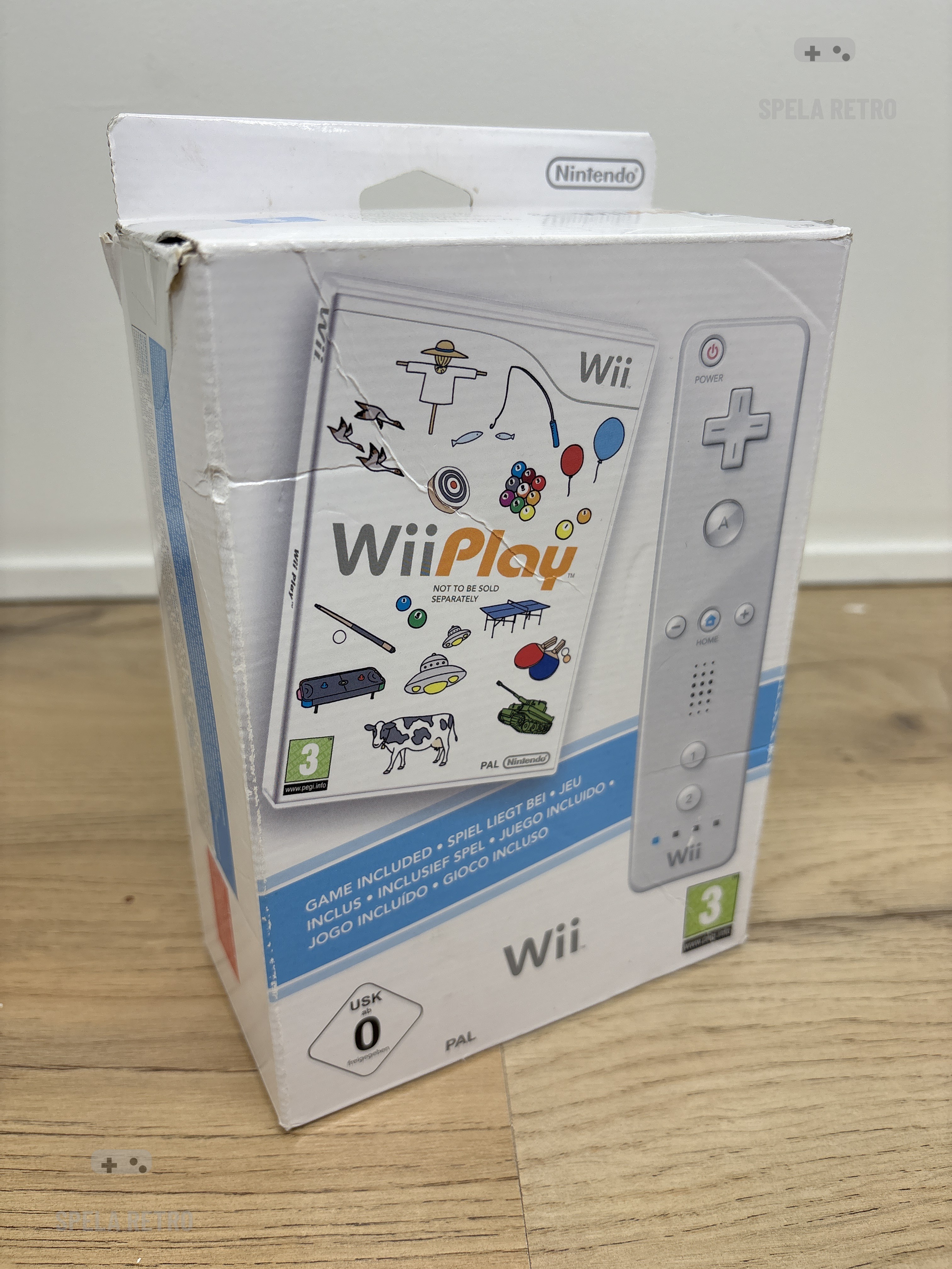 Wii play Inclusive Wii Mote - Vit