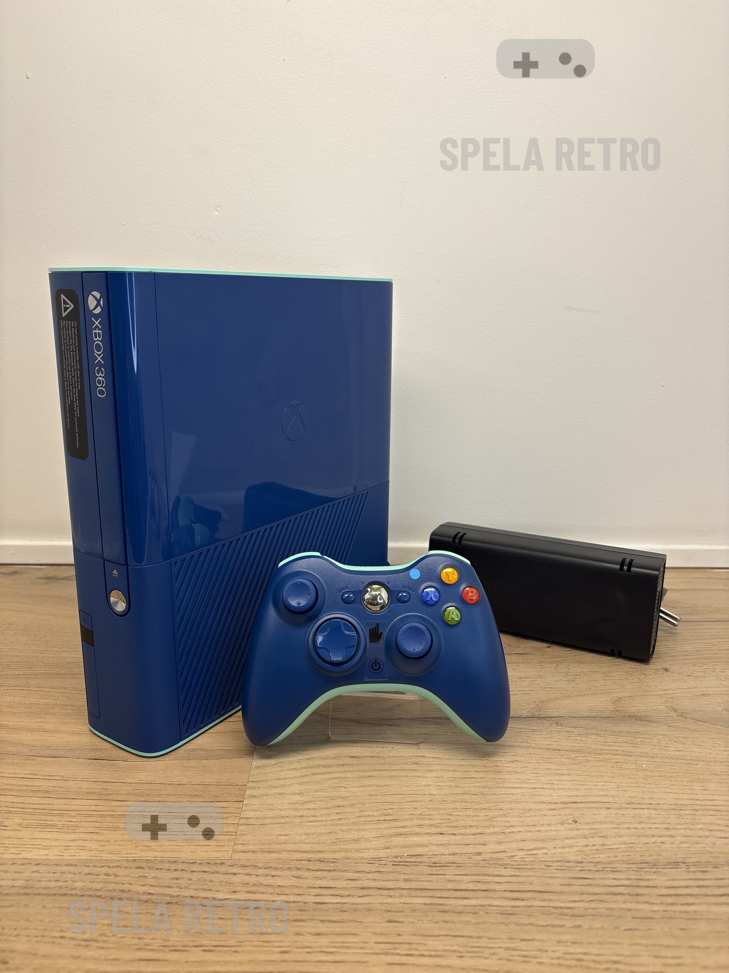 Xbox 360: modell E blue