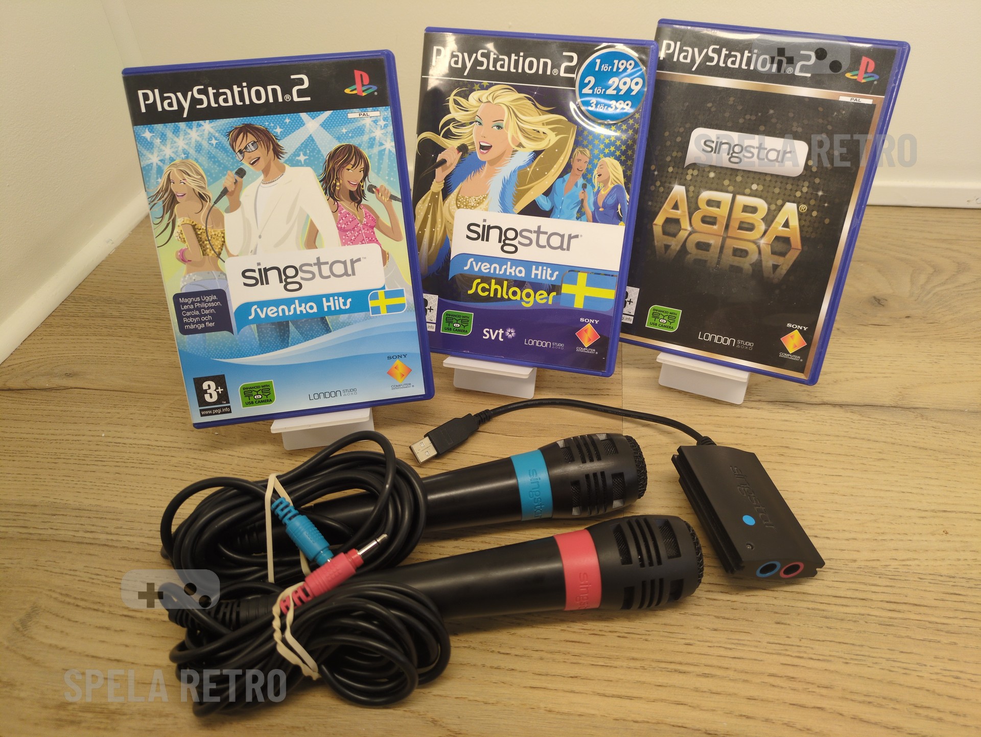 Singstar mikrofoner