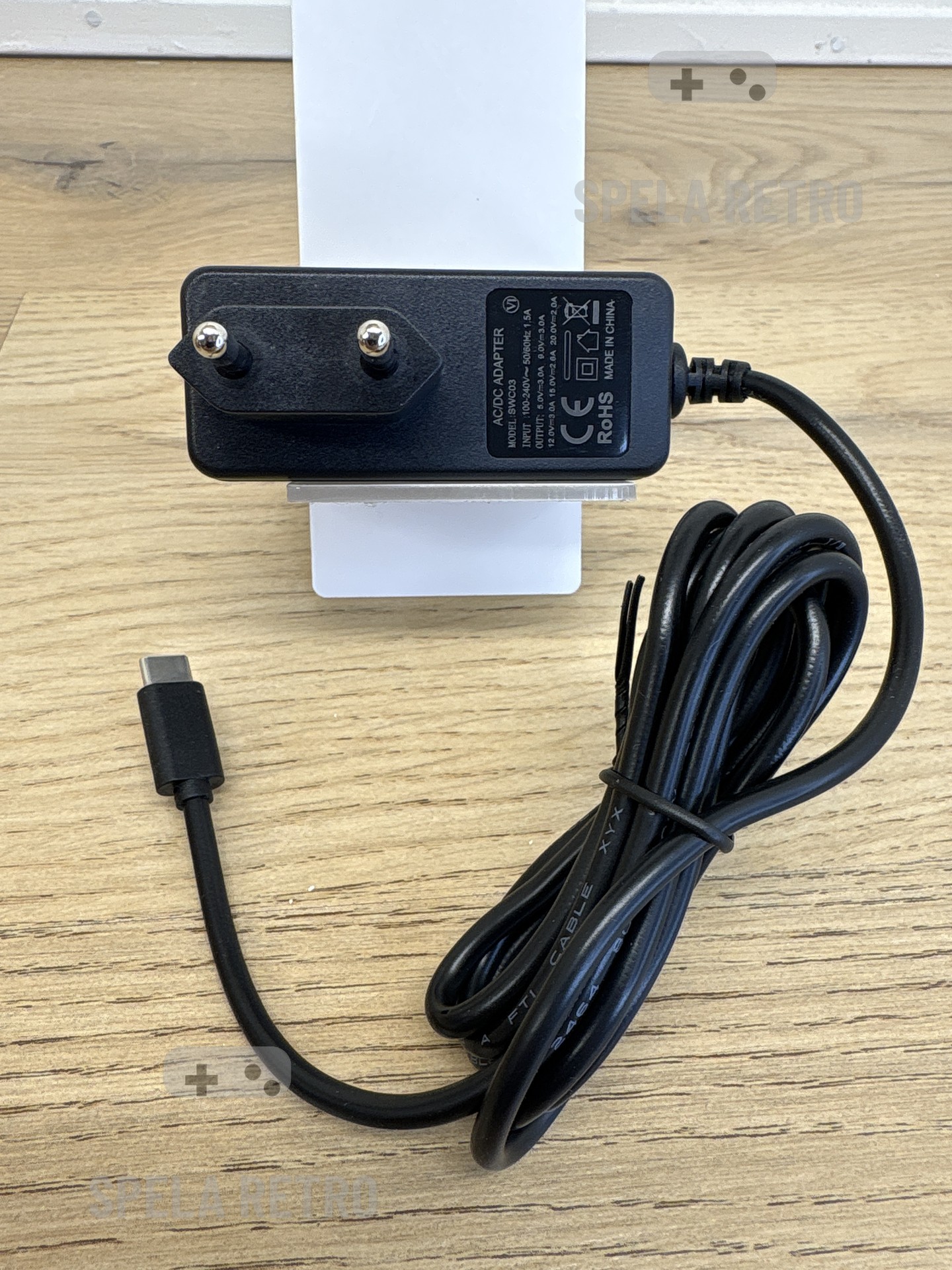 Nintendo switch ström adapter till dockan 
