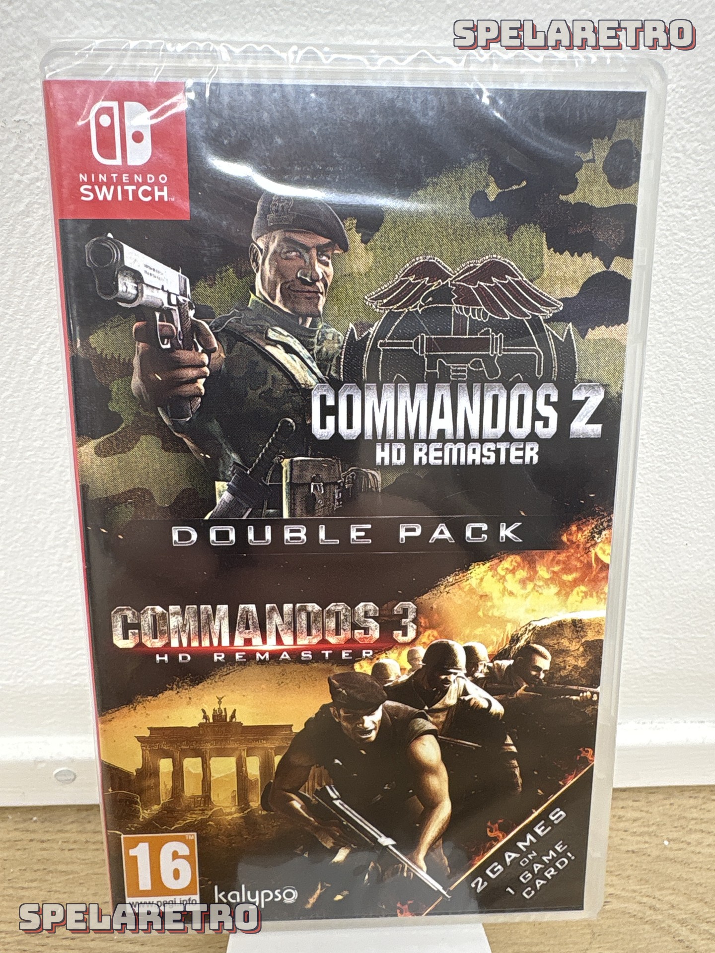 Commandos 2 & 3 HD Remaster Double Pack switch