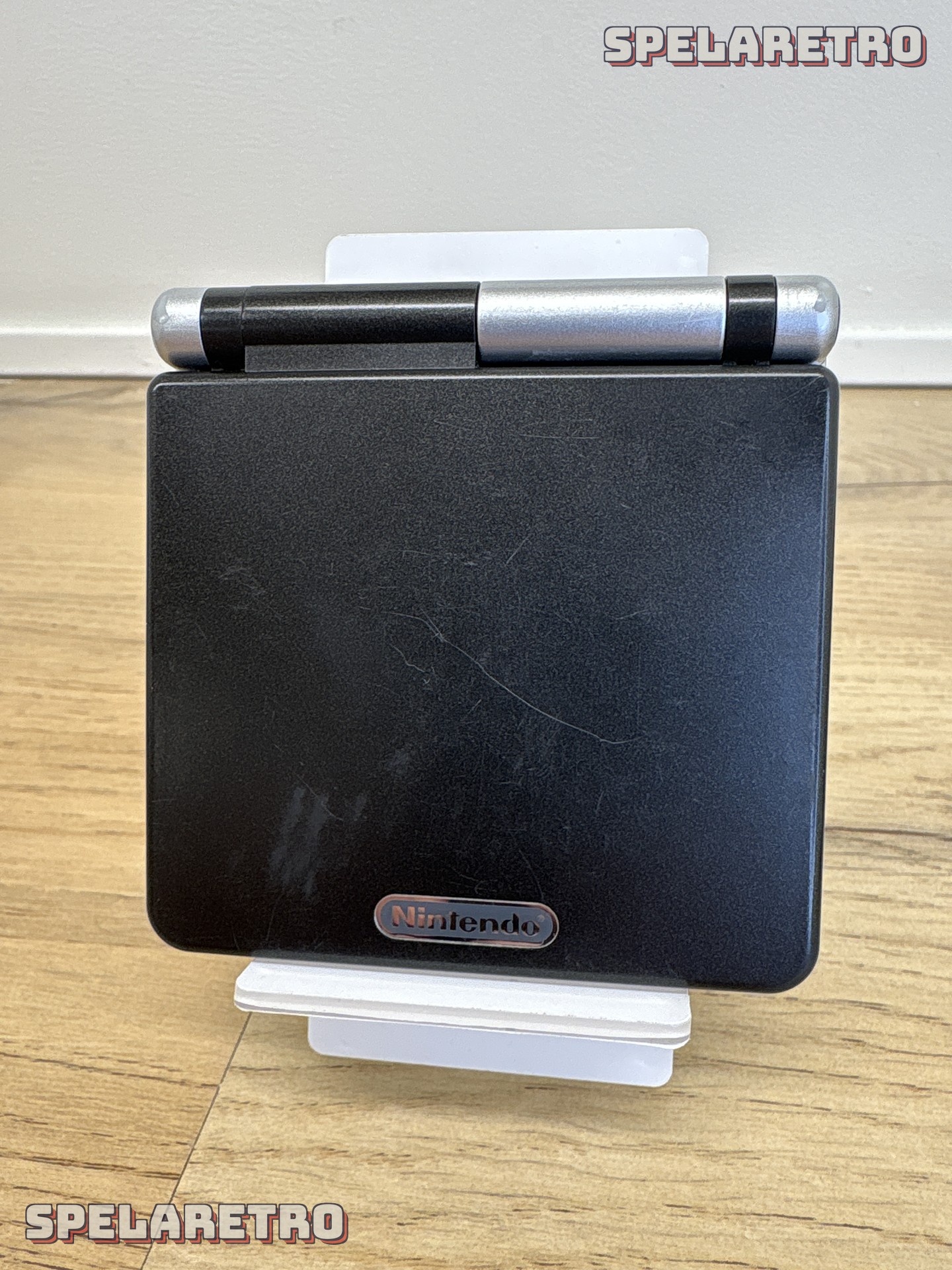 Gameboy advance SP mörkgrå