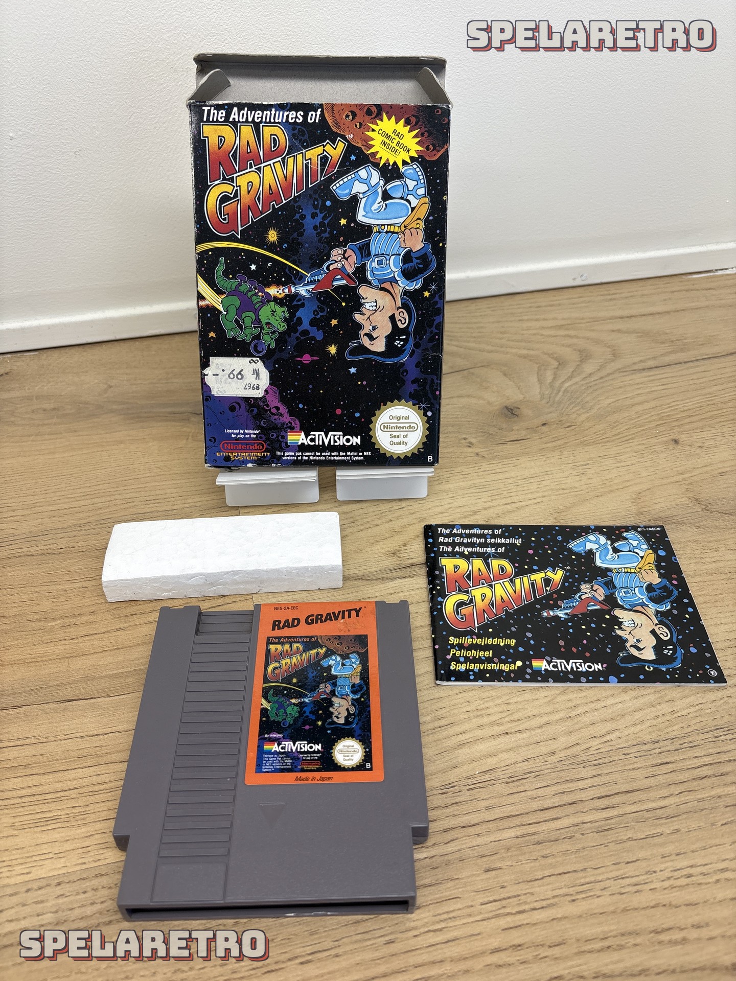 The adventure of Rad Gravity (I box)