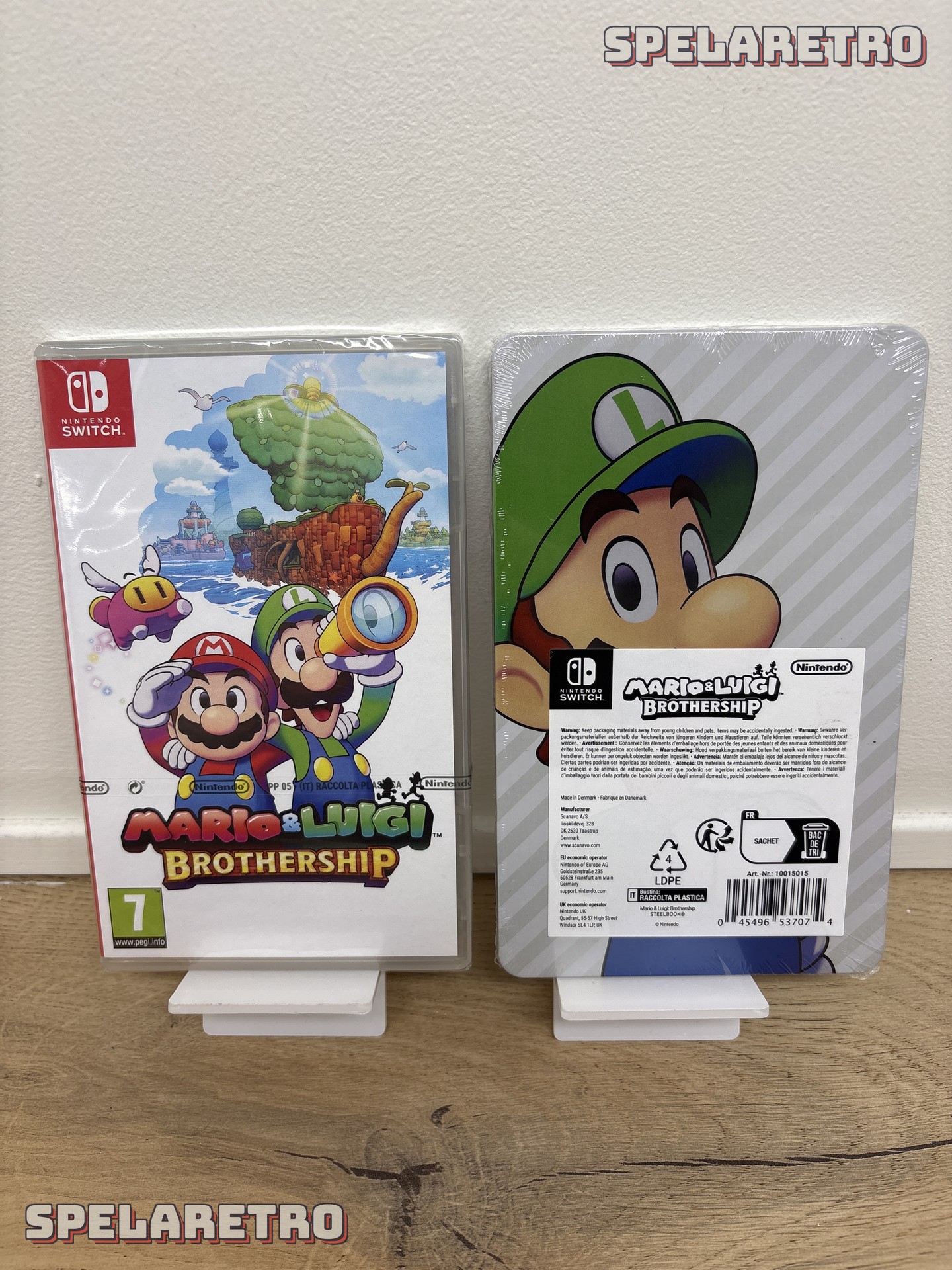 Mario & Luigi: Brothership + Steel case