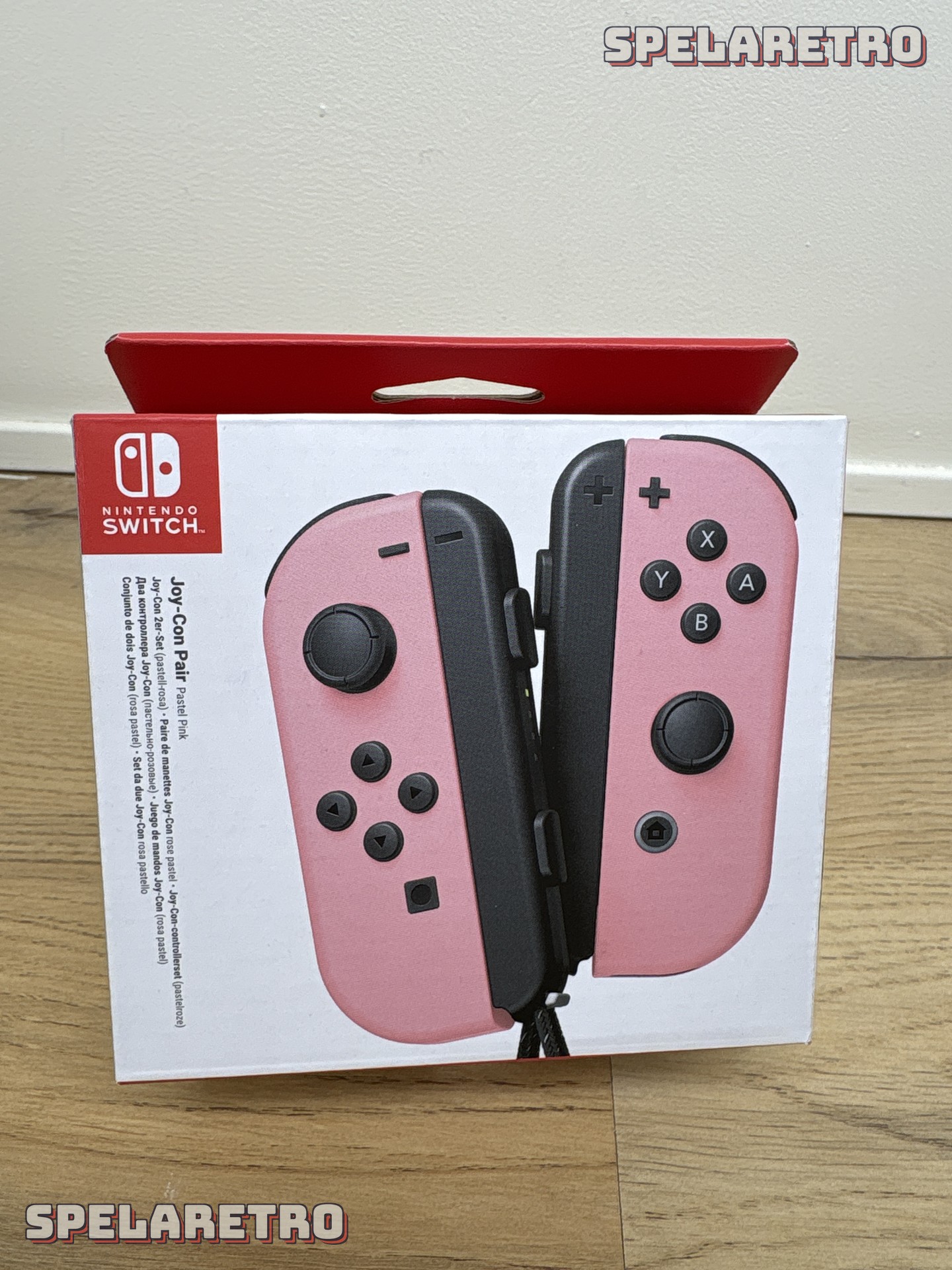 Joy Con Pair Pastel Pink