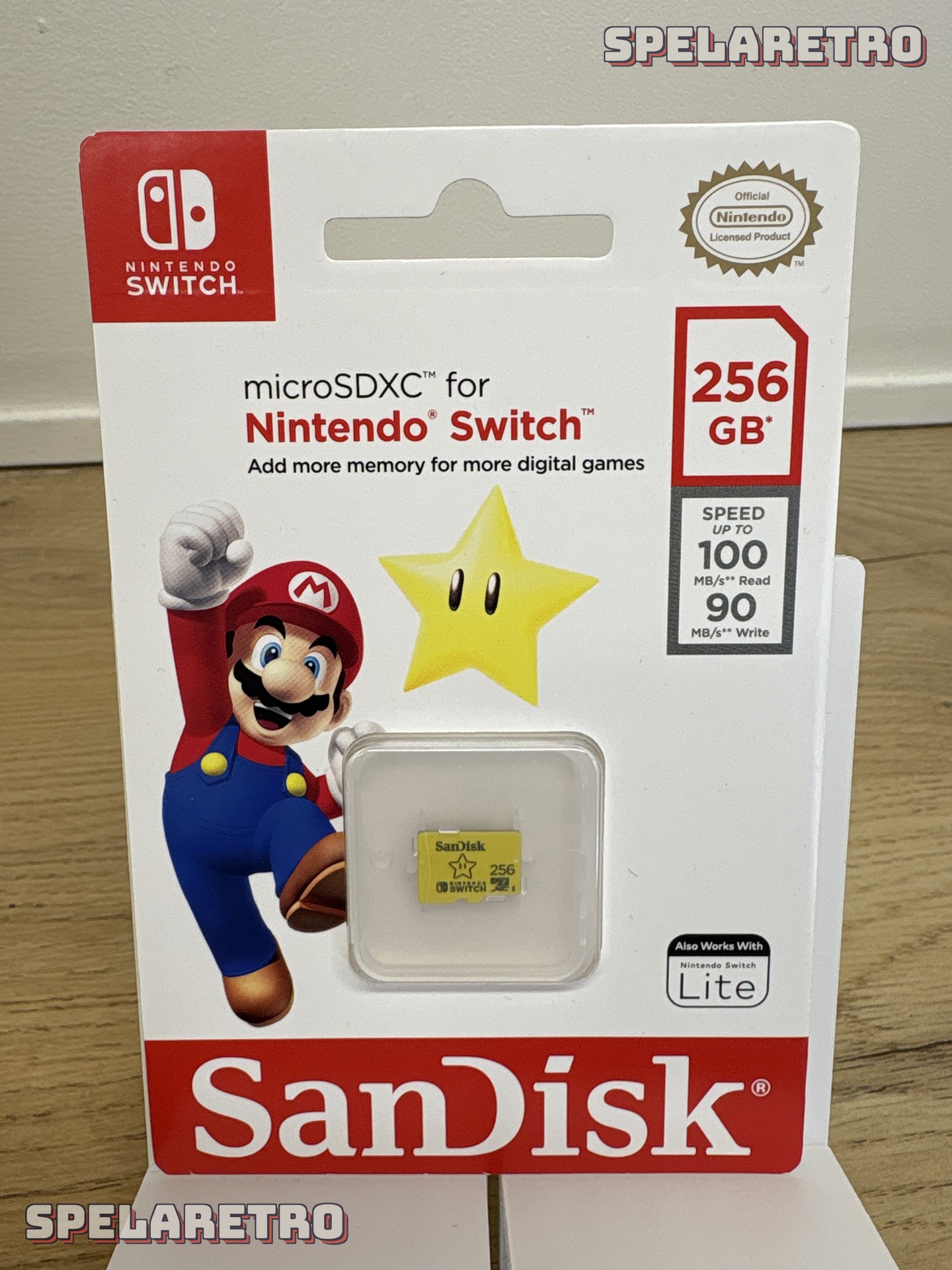 SanDisk microSDXC för Nintendo Switch 256GB