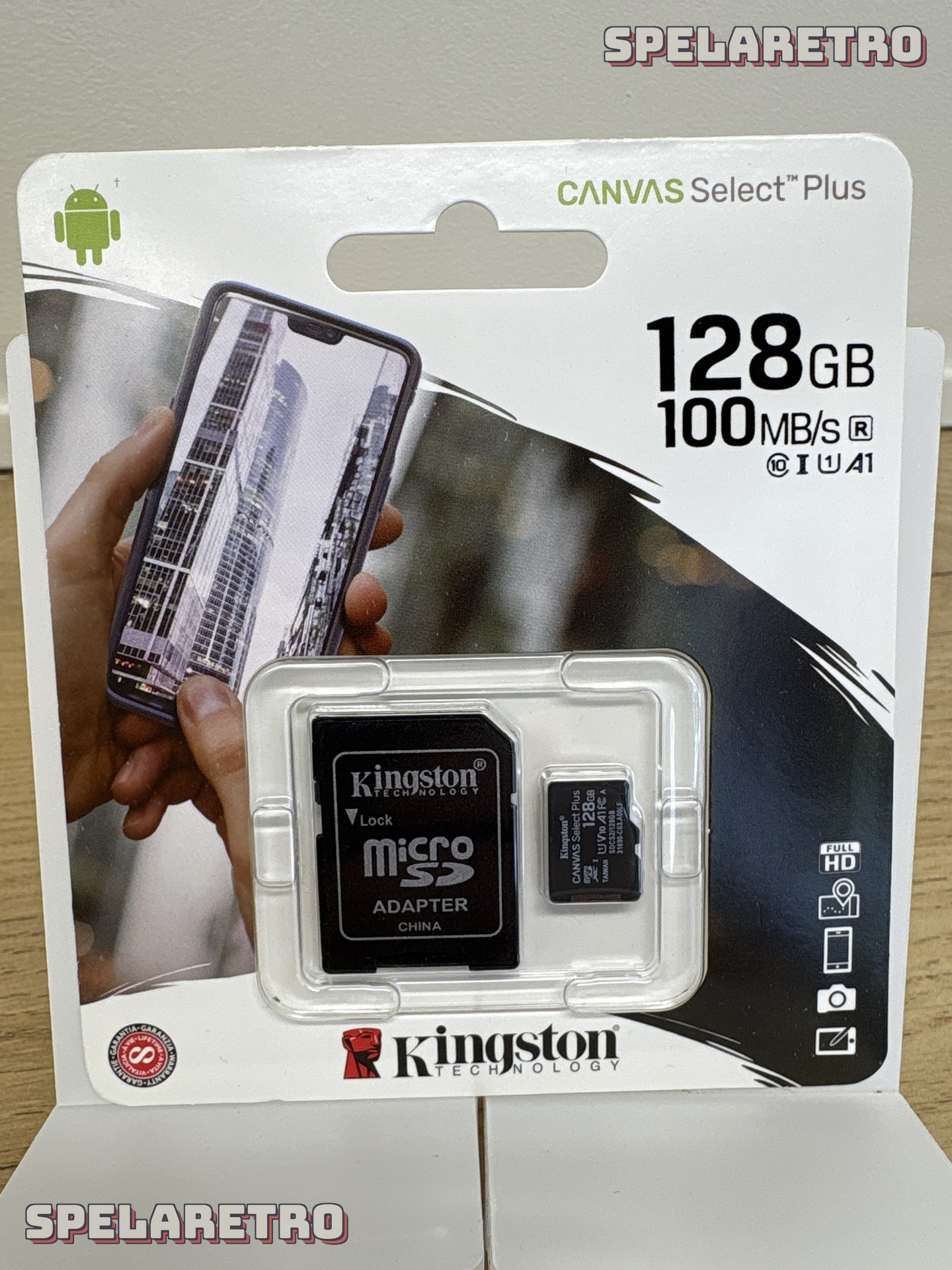 Kingston carvas select plus 128 gb