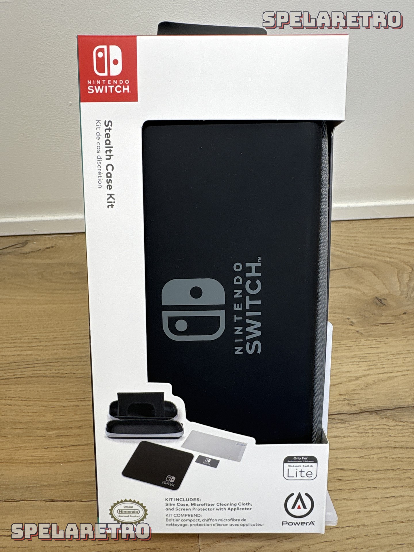 Nintendo Switch Lite Stealth Case Kit + Screen Protector